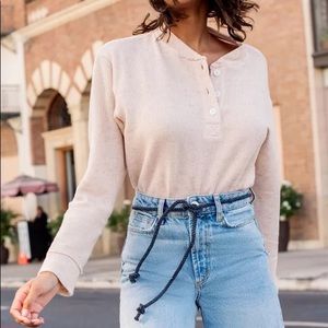 MOVING SALE:Carter Henley Top Medium